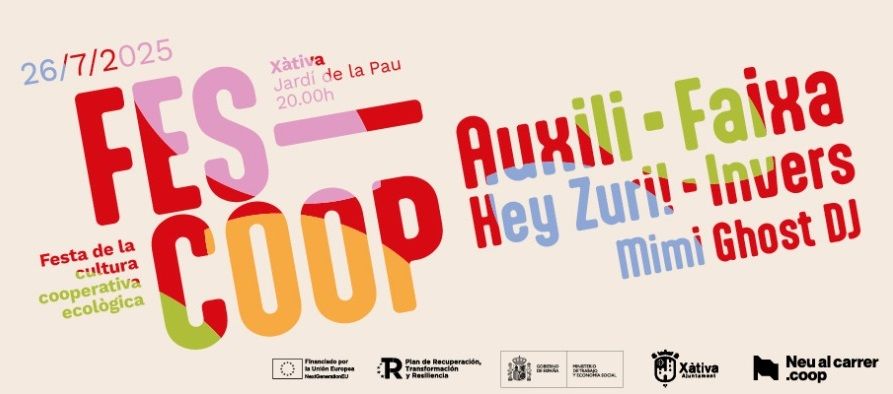 La FesCoop, la primera edición de una gran fiesta anual del cooperativismo y la economía social y solidaria del País Valencià
